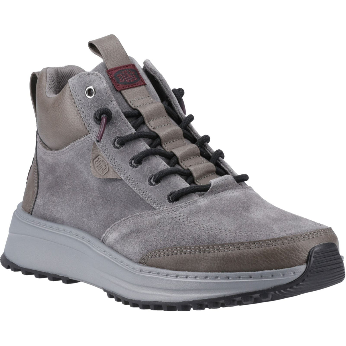HEYDUDE Mens Tahoe Classic Boot Granite Grey/Multi