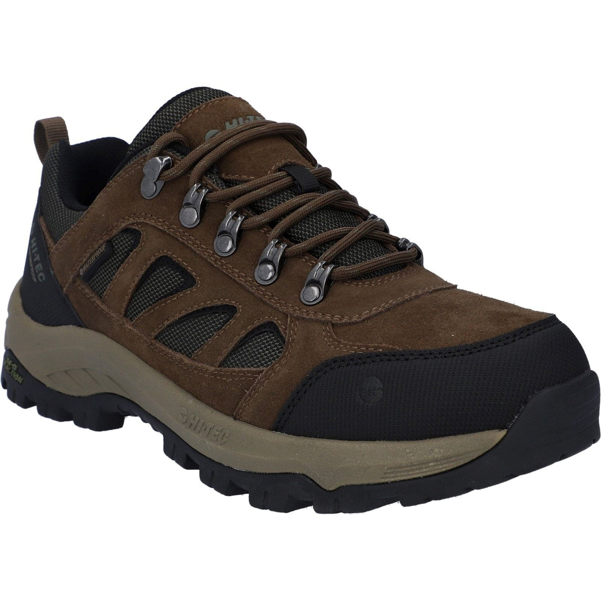 Hi-Tec Mens Bandera Expedition Low Hiker Smokey Brown/Khaki