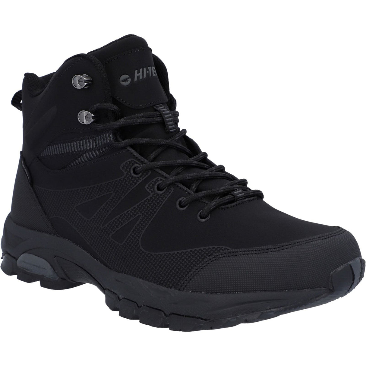 Hi-Tec Mens Jackdaw Mid Waterproof Boot Black/Carbon Grey