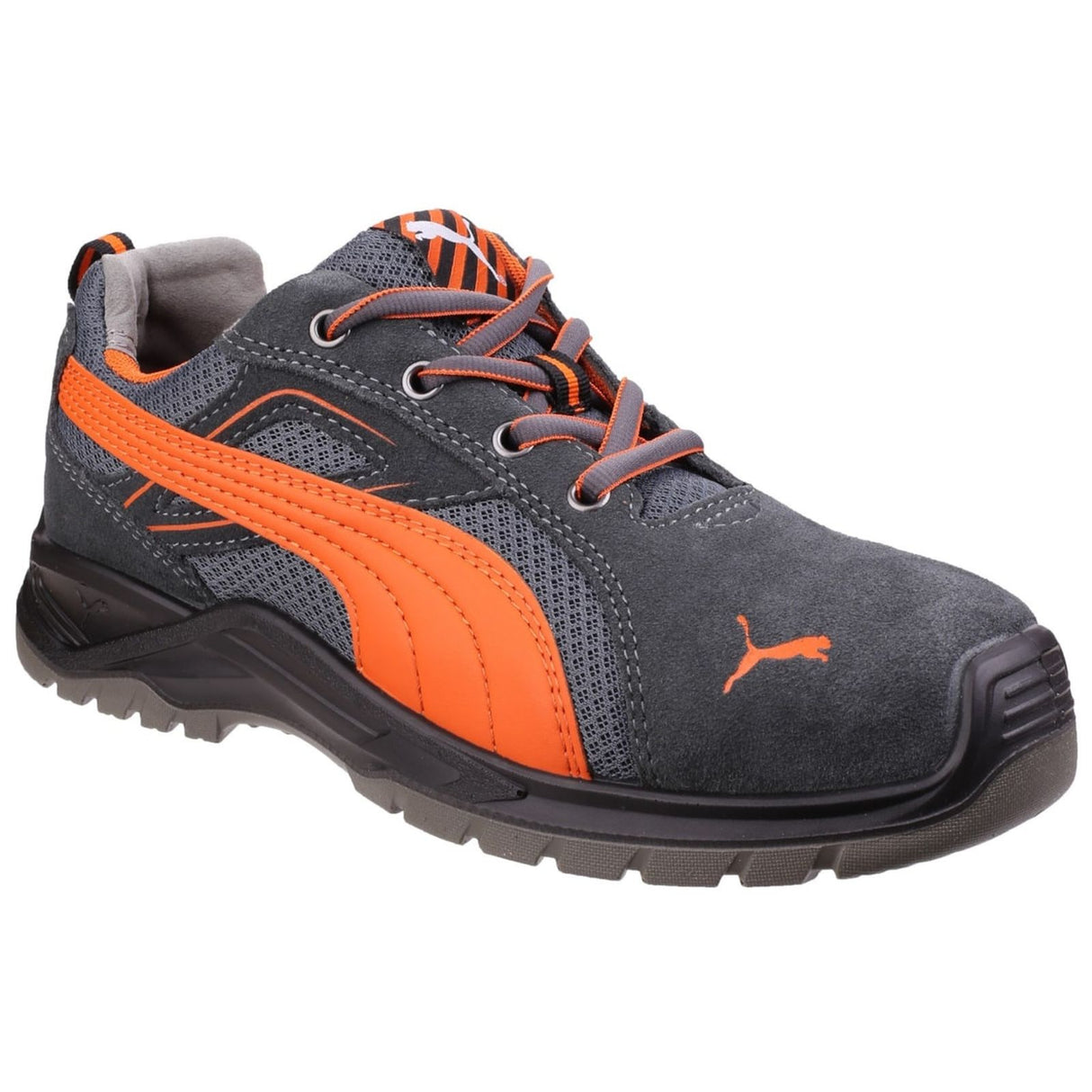 Puma Safety Mens Omni Flash Low Safety Trainer Orange