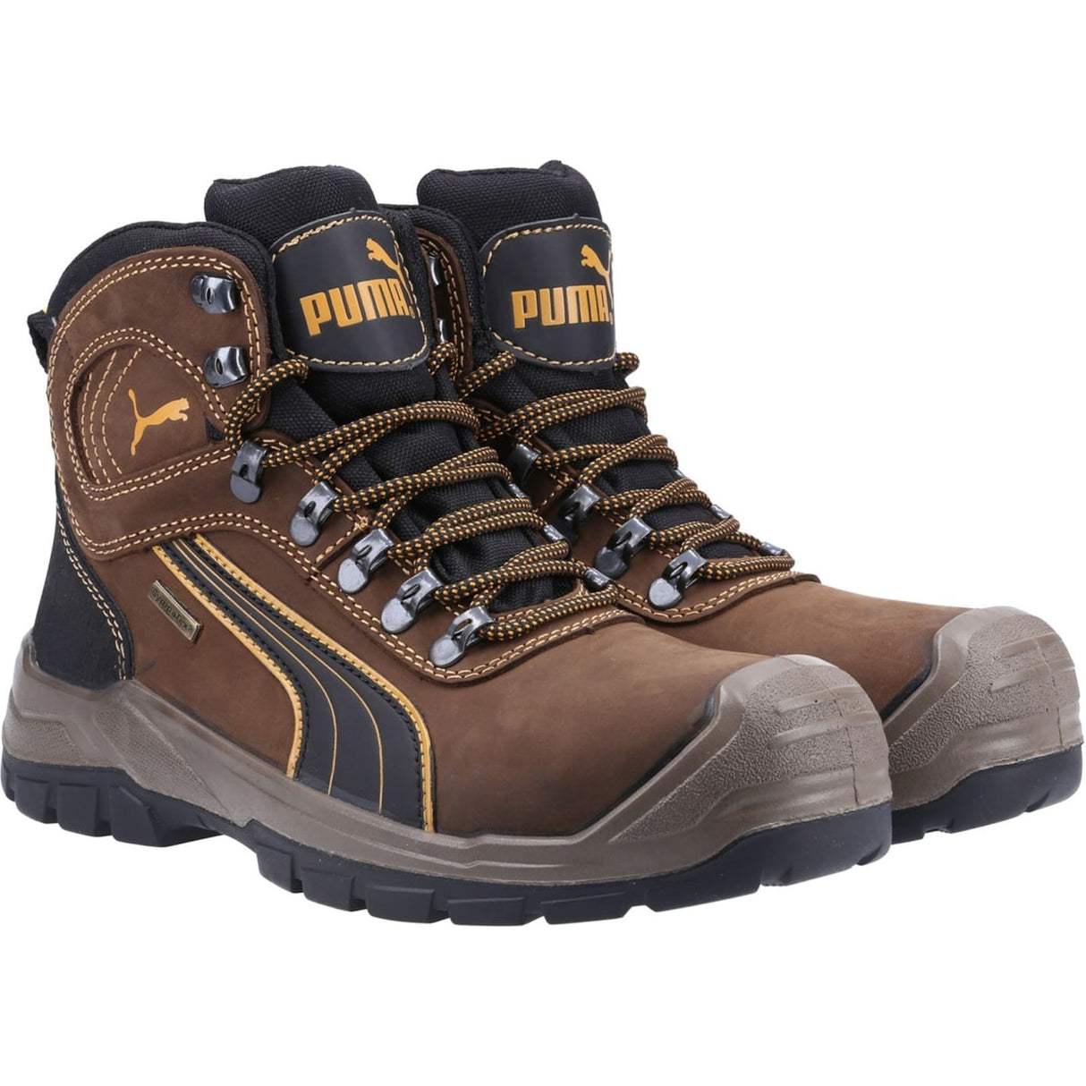 Puma Safety Mens Sierra Nevada Mid Safety Boot Brown