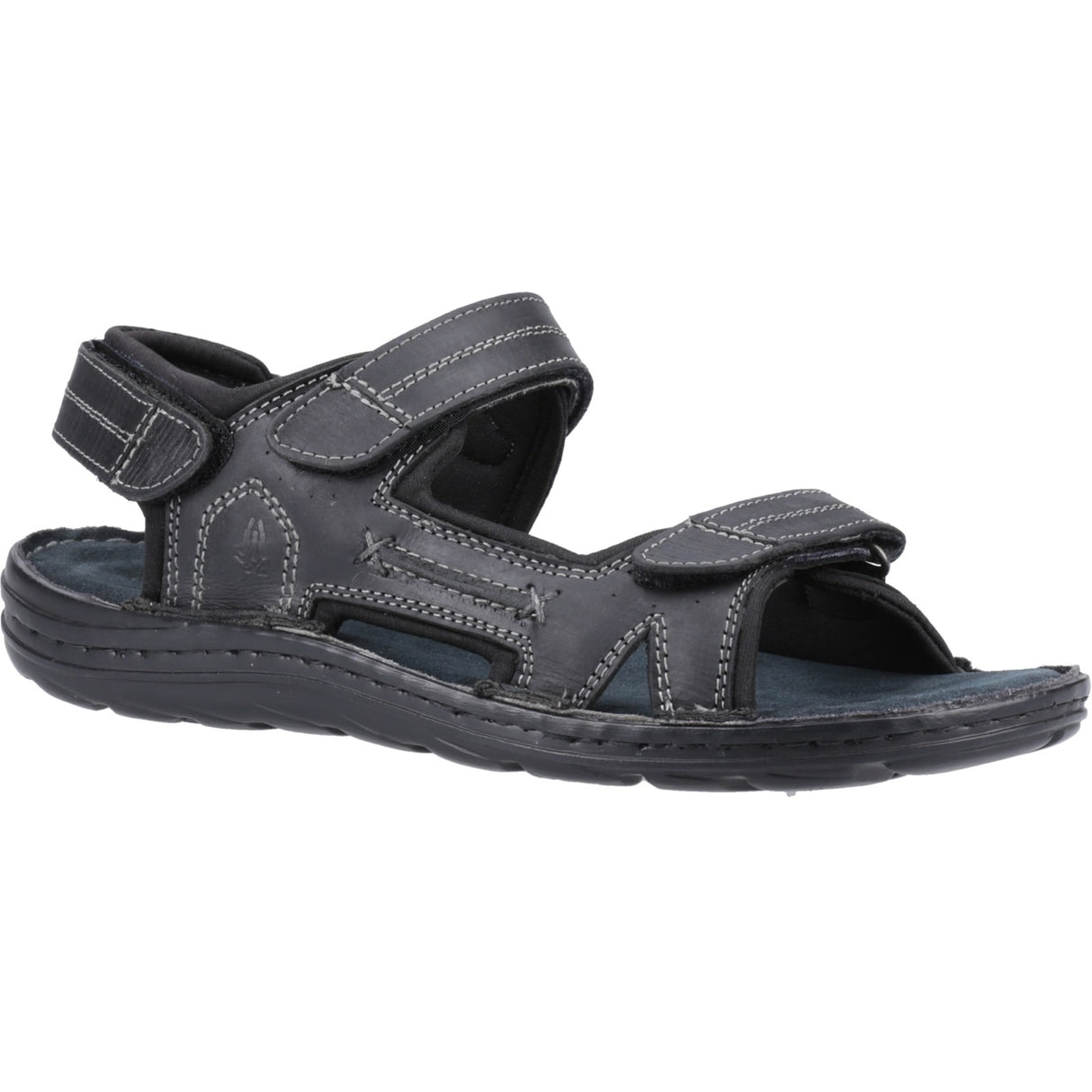 Hush Puppies Mens Alistair Sandal Black