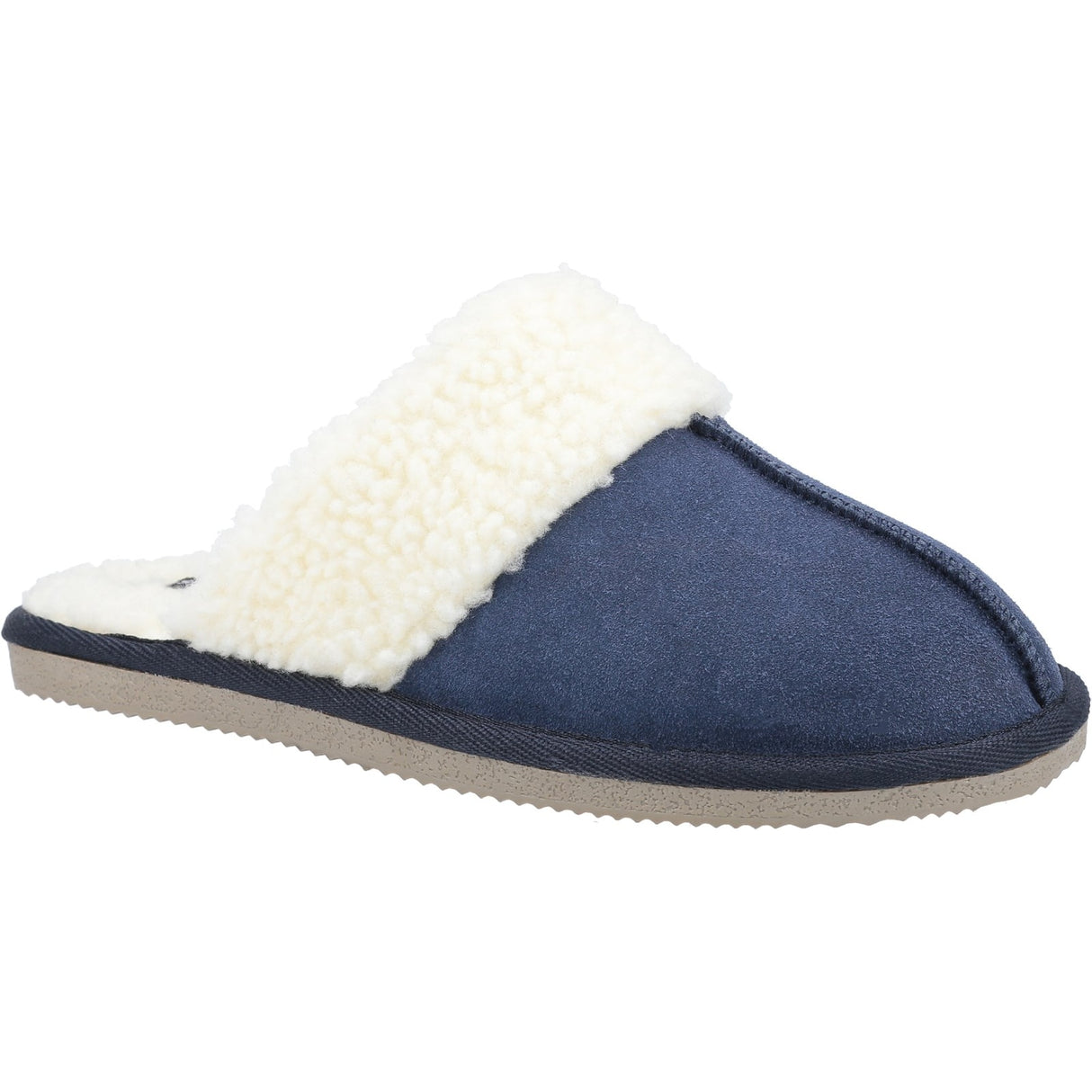Hush Puppies Womens Arianna Mule Slippers Navy
