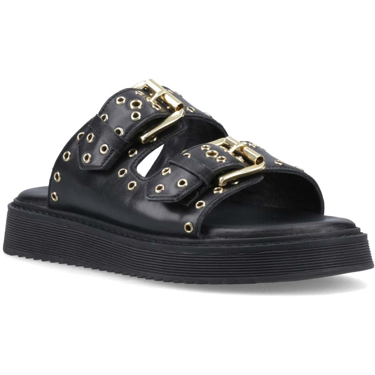 Hush Puppies Womens Christine Mule Sandal Black
