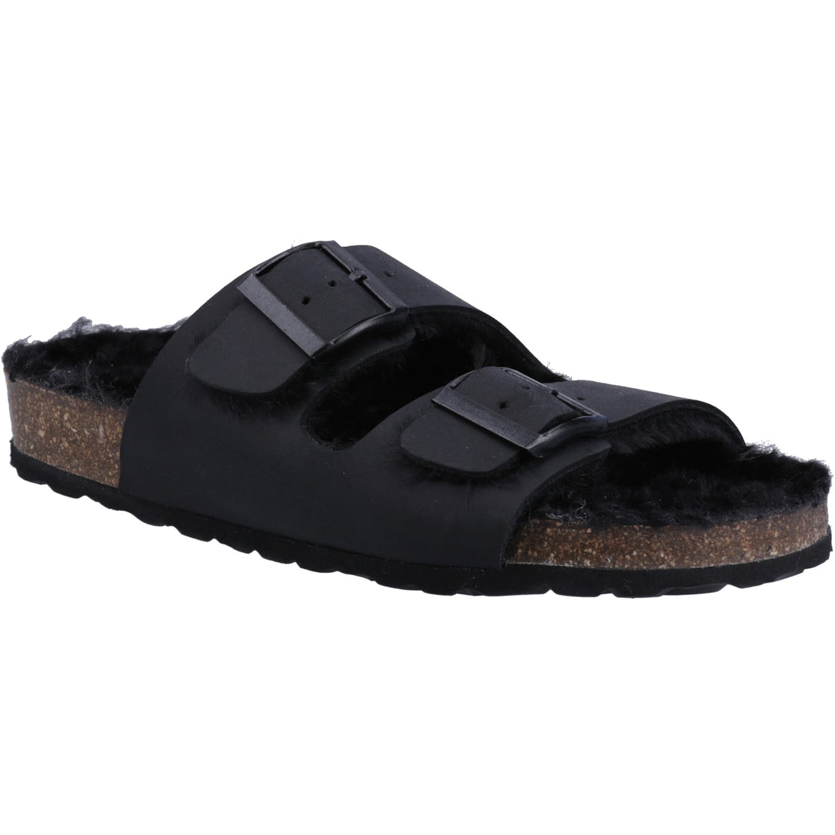 Hush Puppies Womens Jessie Mule Slipper Black