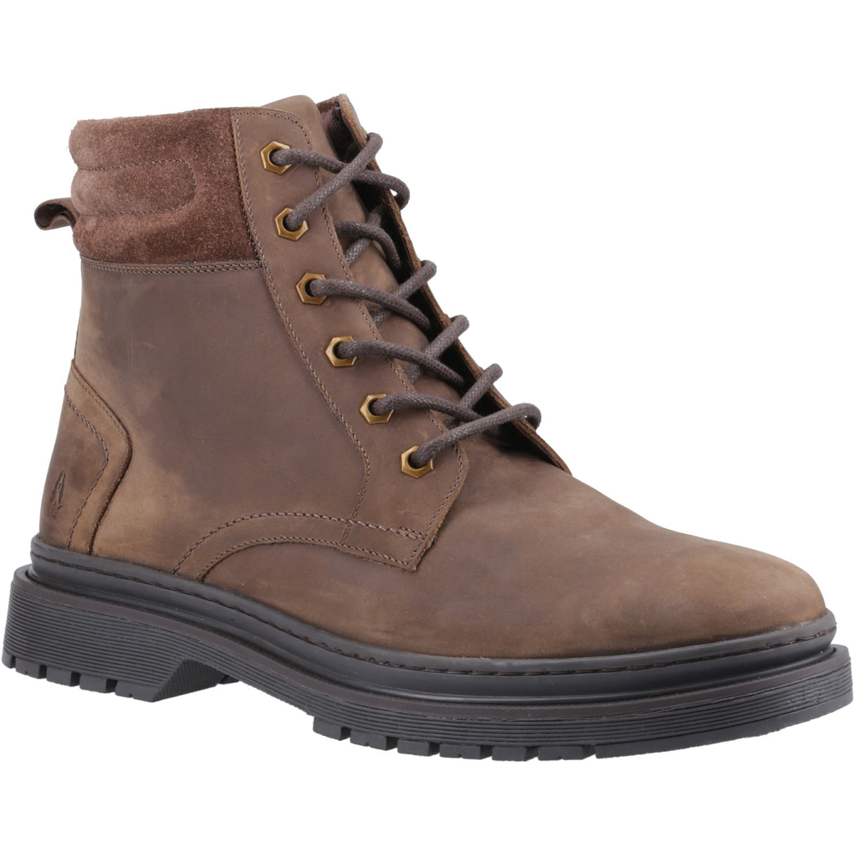 Hush Puppies Mens Jarrod Lace Boot Brown