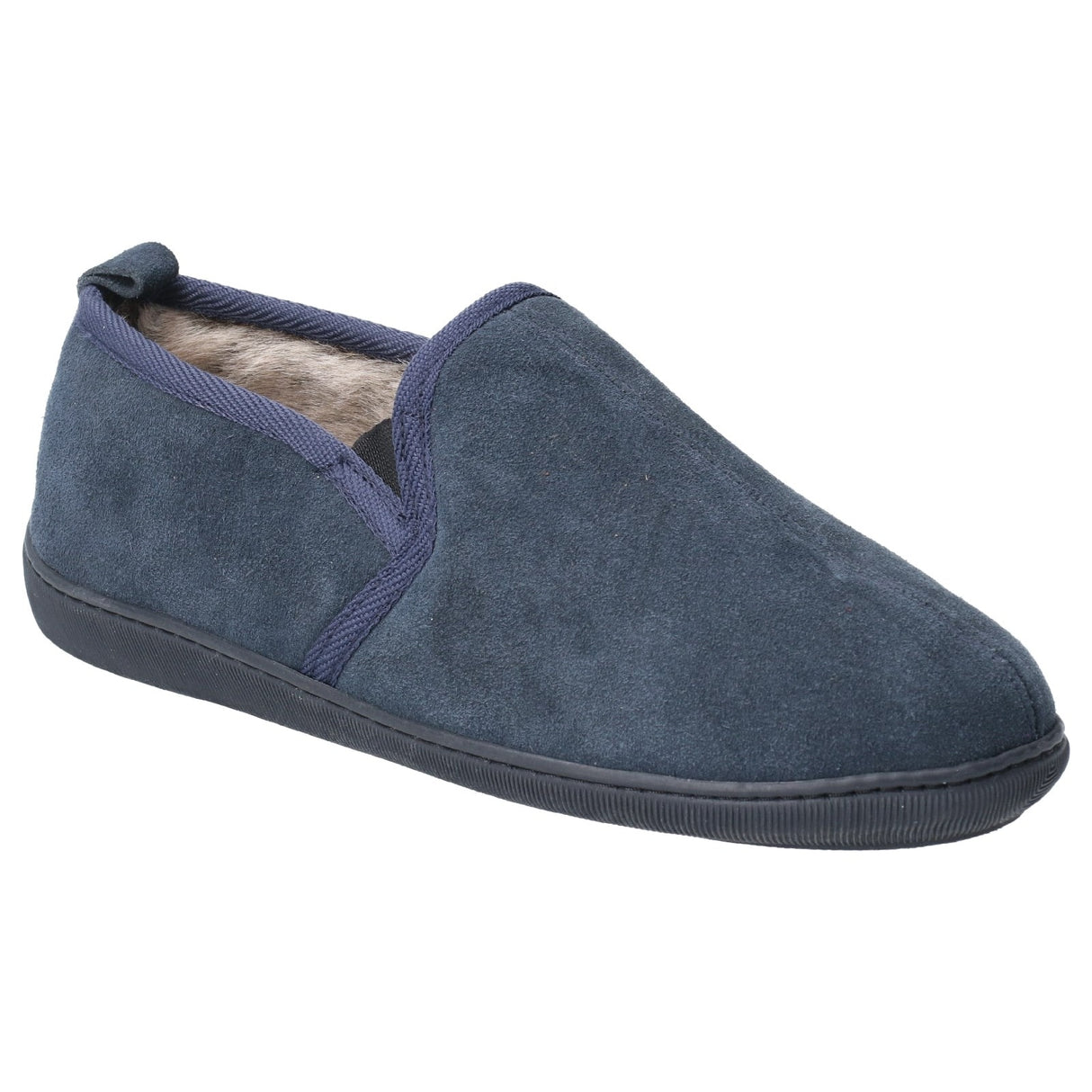 Hush Puppies Mens Arnold Slipper Navy