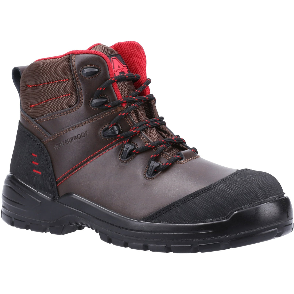 Amblers Safety Unisex 308C Metal Free Safety Boot Brown