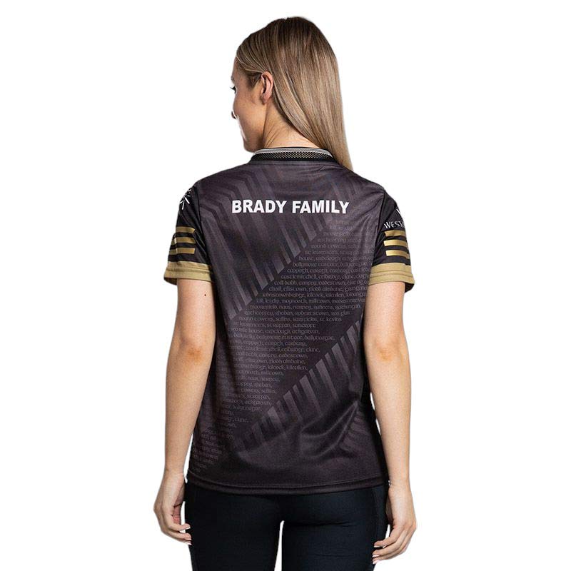 O'Neills Kildare 24 Alt Wmns Fit Jsy Blk