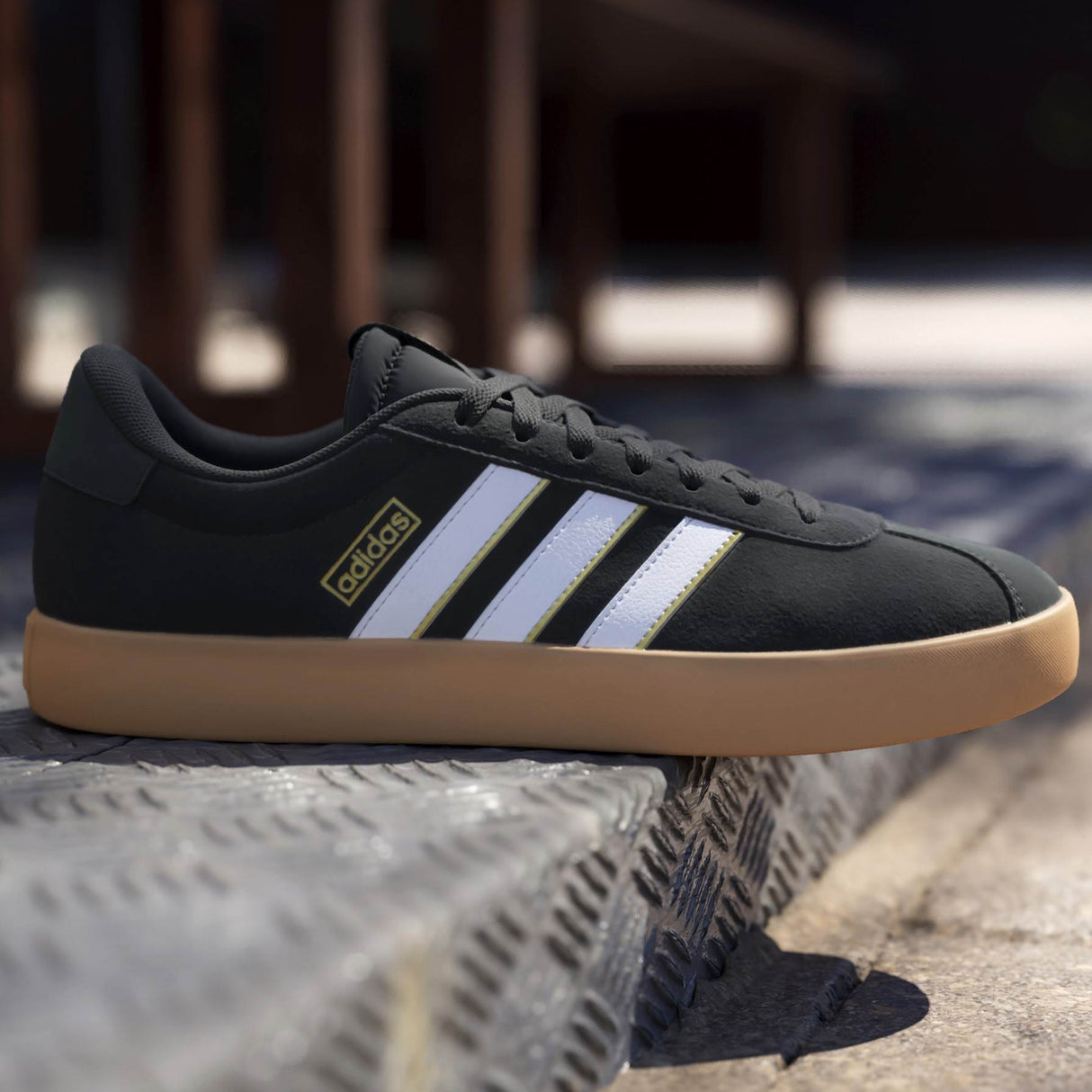 adidas Mens VL Court 3.0 Black