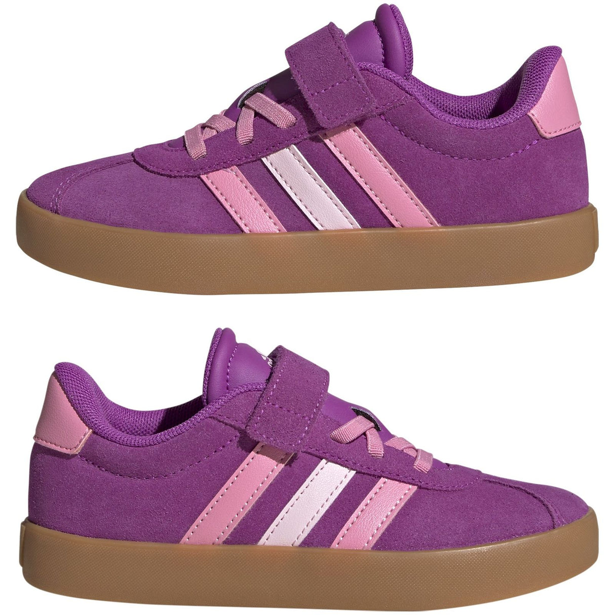 adidas VL Court 3.0 EL C Girls Purple