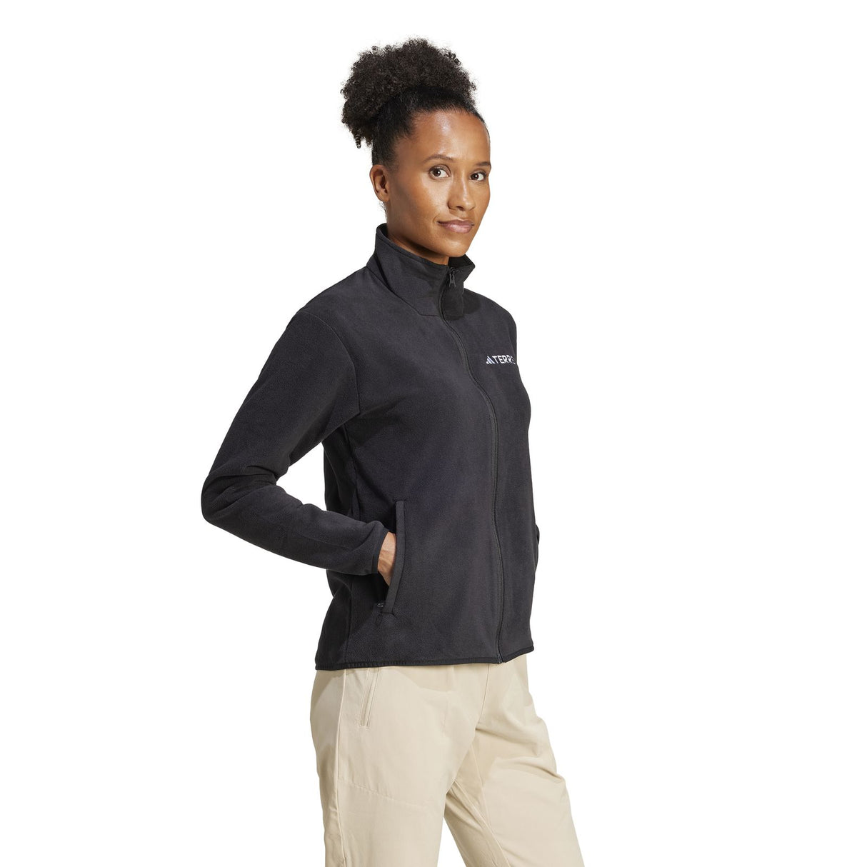 adidas Multi Essentials Full-Zip Fleece Womens Jacket