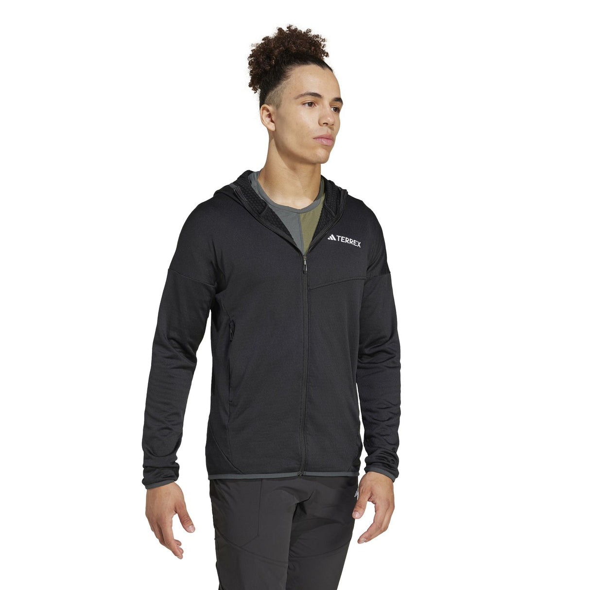adidas Terrex Xperior CLIMAWARM Light Fleece Hooded Jacket