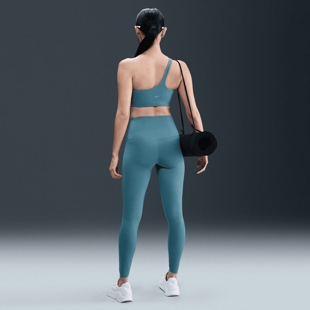 Nike DF Zenvy HR Womens Tight Blue