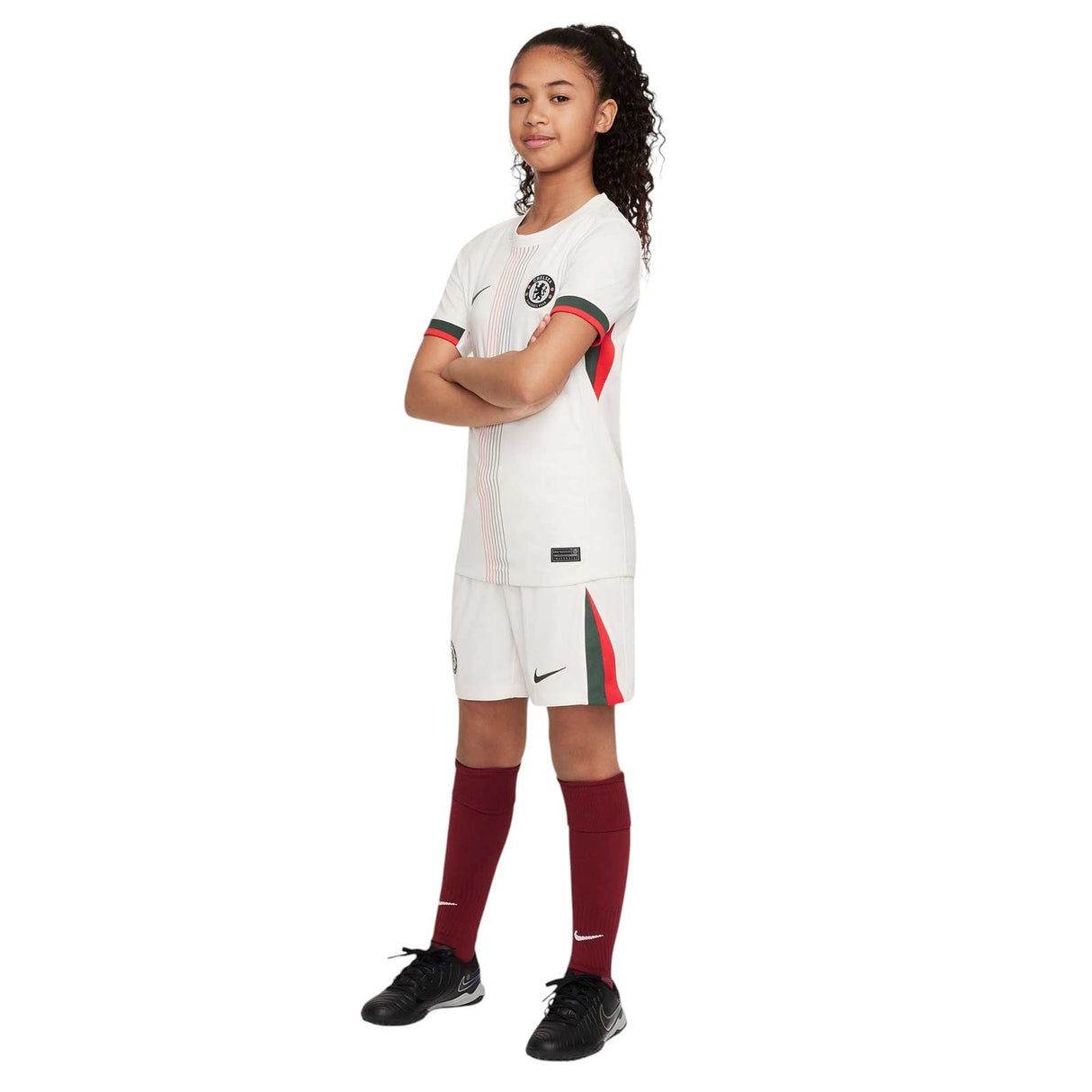 Nike Chelsea FC 2025/26 Stadium Away Kids Dri-FIT Soccer Replica Short