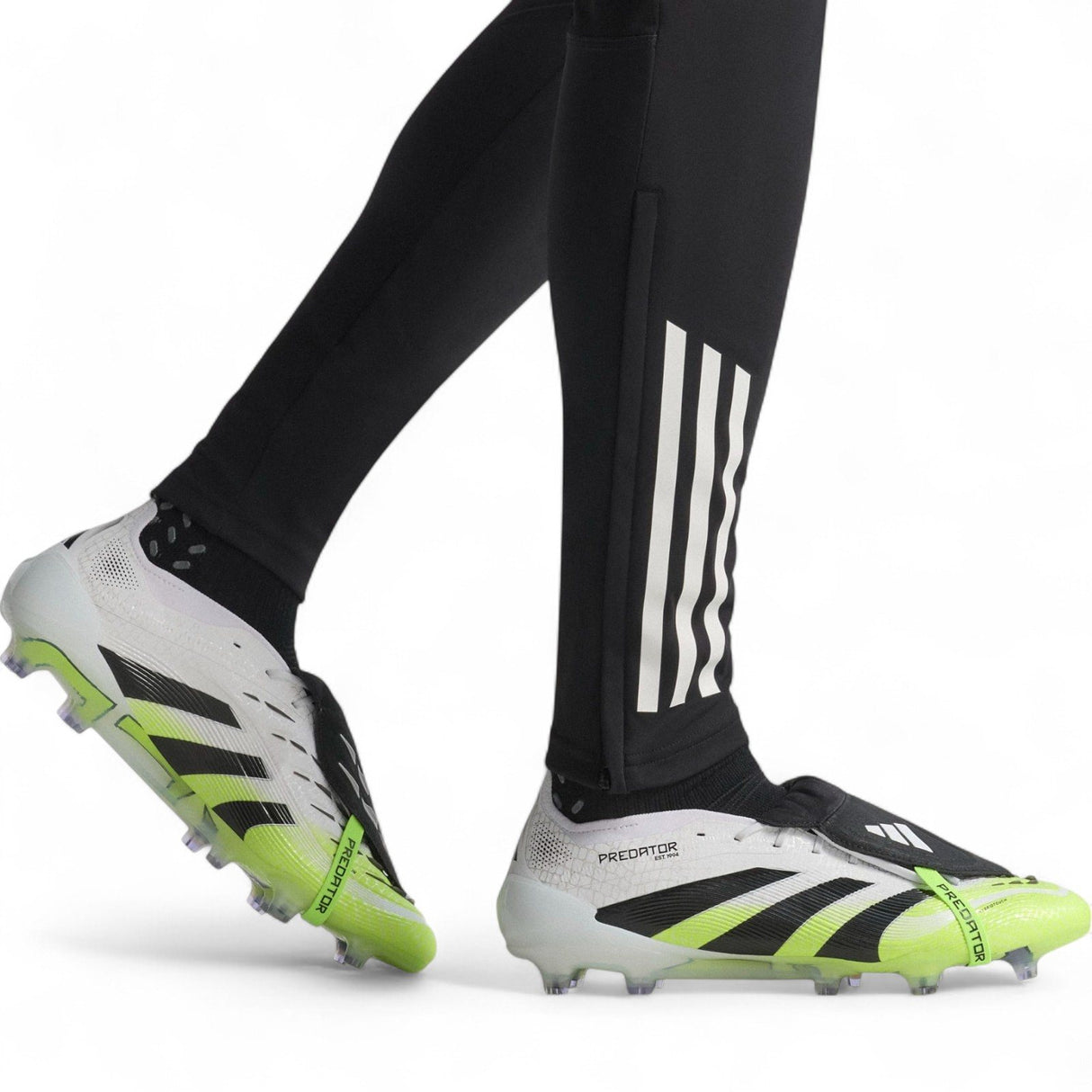 adidas Predator Elite Fold-Over Tongue Adults Firm Ground Football Boots Model Walking View