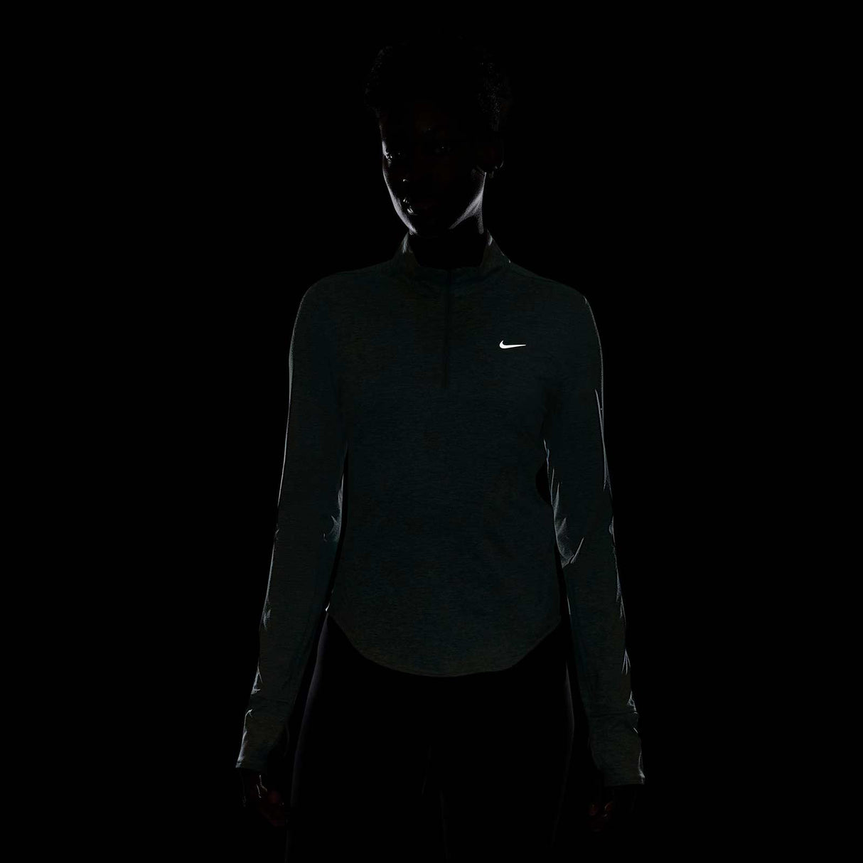 Nike Swift Womens Dri-FIT UV Half Zip Running Top