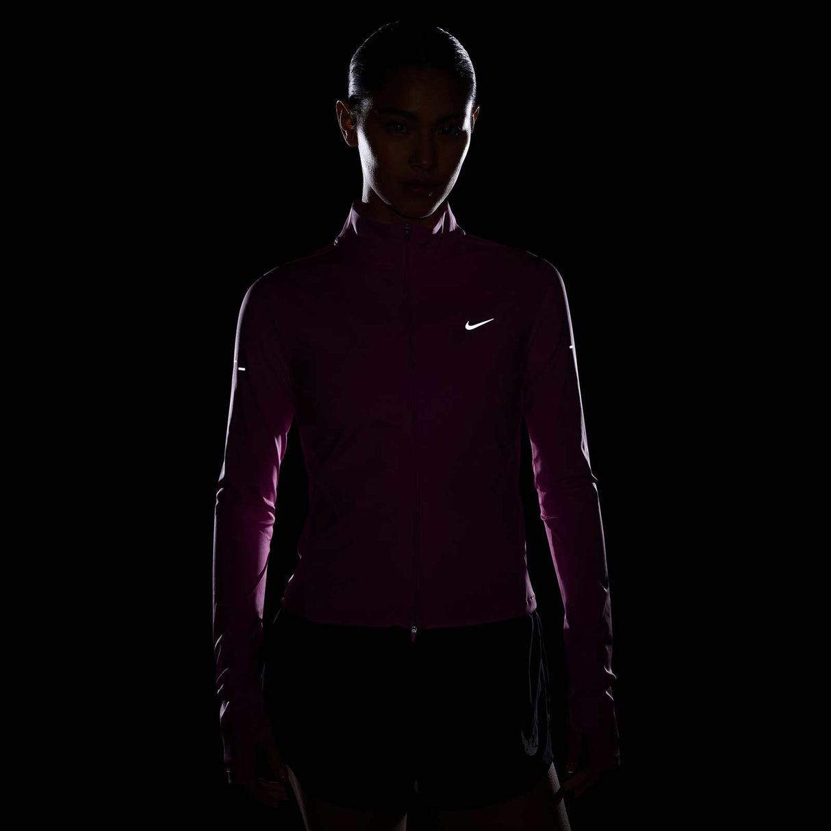 Nike Swift Womens Dri-FIT Full-Zip Mid-Layer Running Top