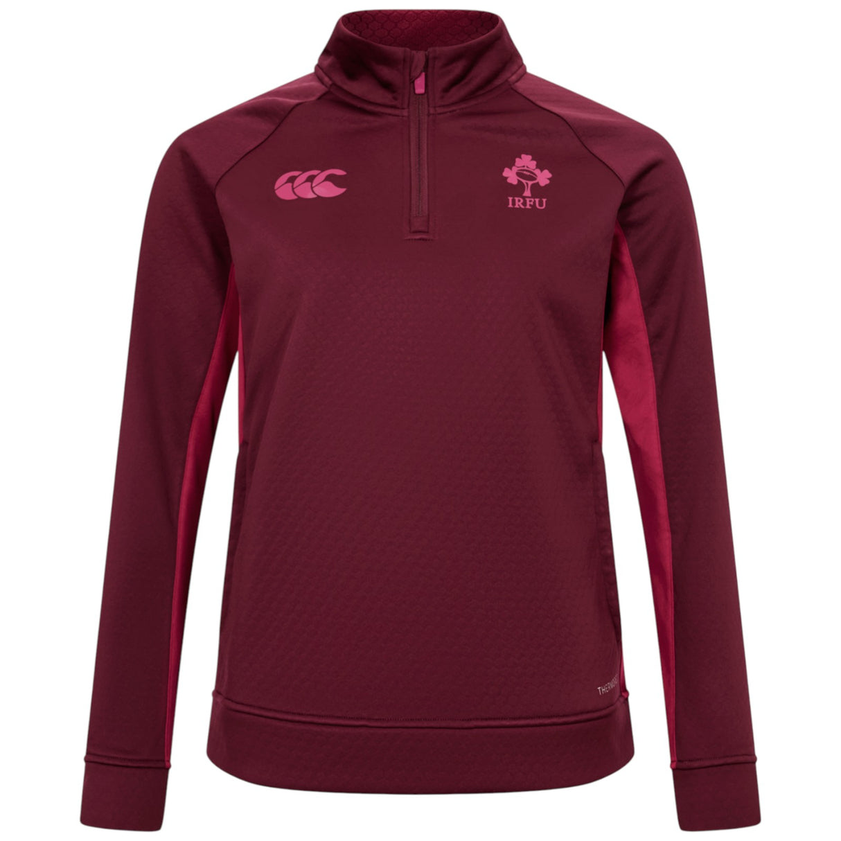 Canterbury IRFU Ireland Rugby Womens Half-Zip Training Top