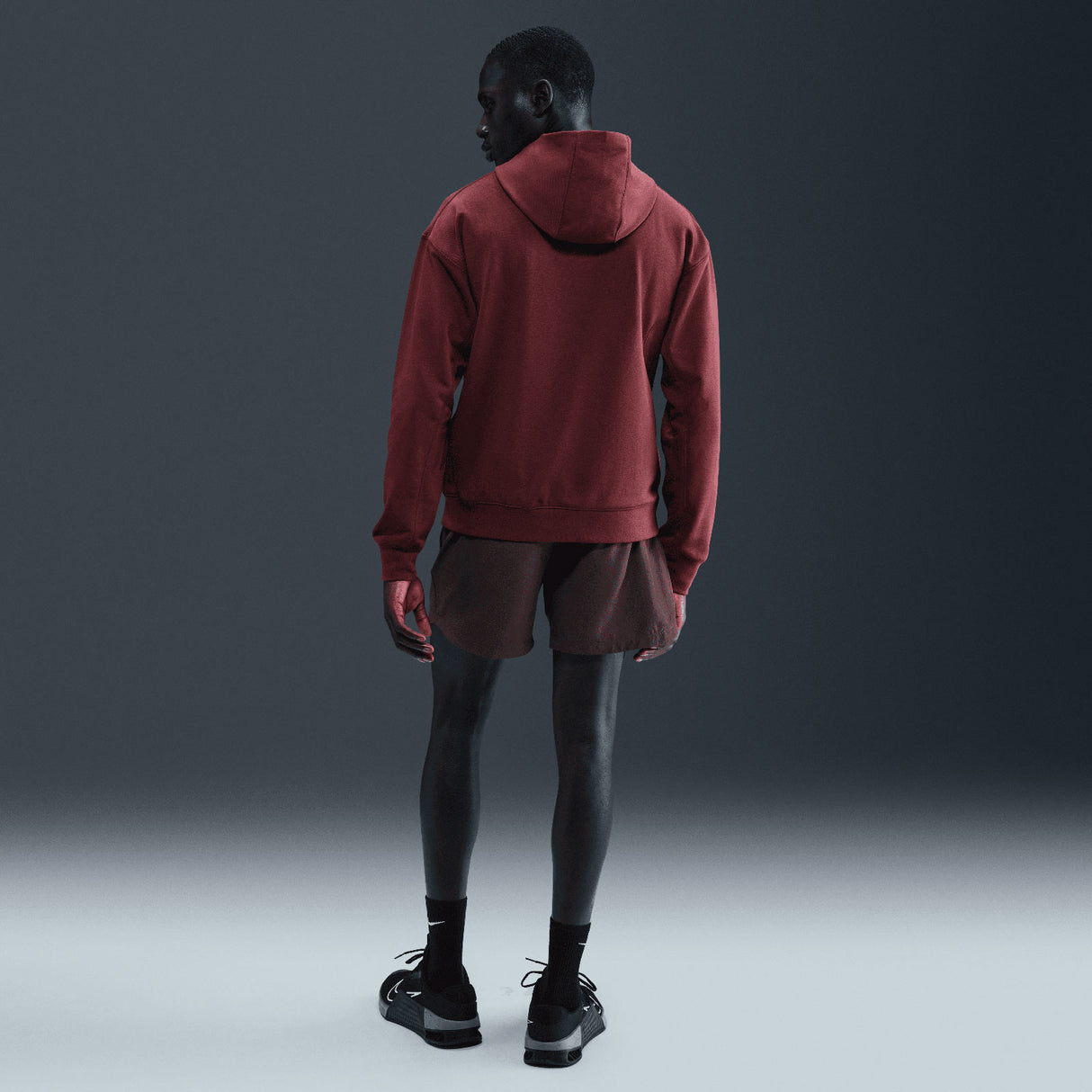 Nike Mens NP DF NPT MIDLAYER HOODIE Red