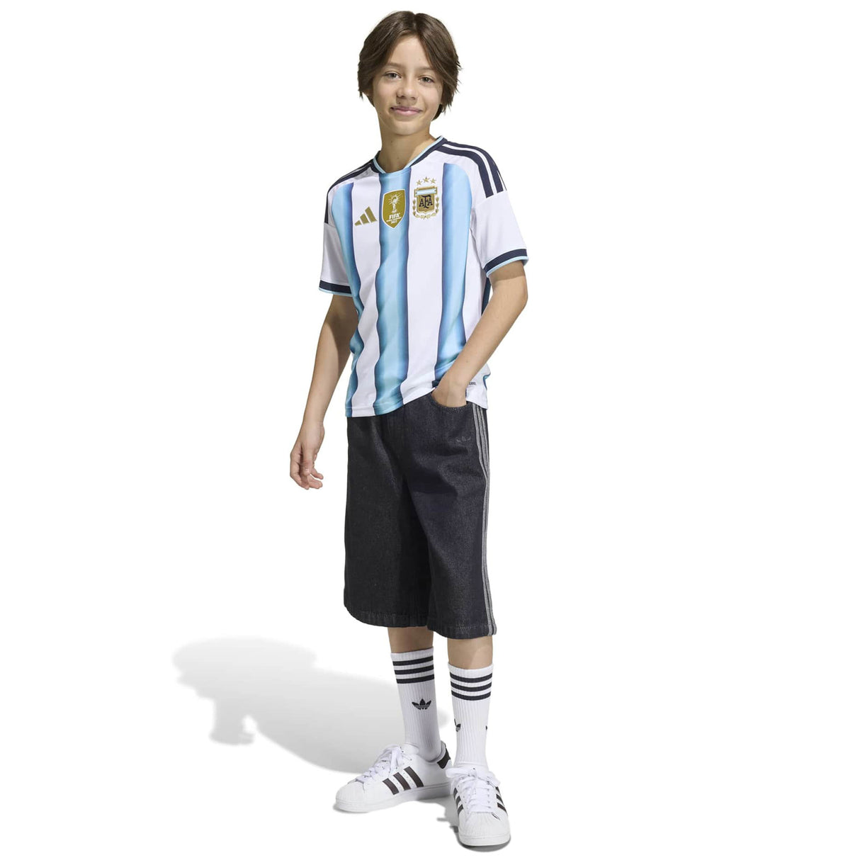 adidas Argentina WC26 Kid Home Jersy Wht