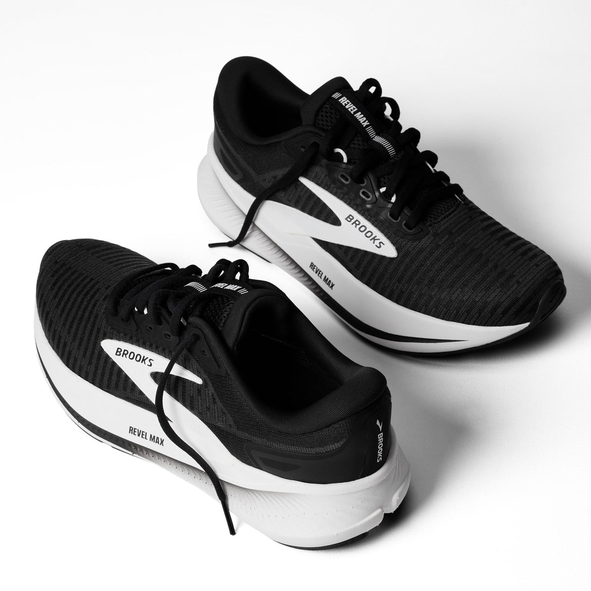 Brooks Womens Revel Max Black