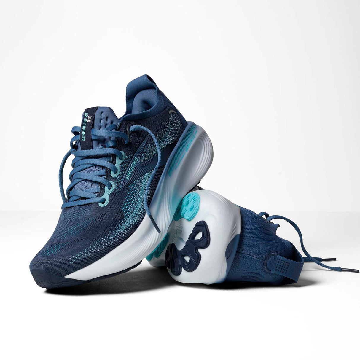 Brooks Mens Adrenaline 25 Wide Fit Navy