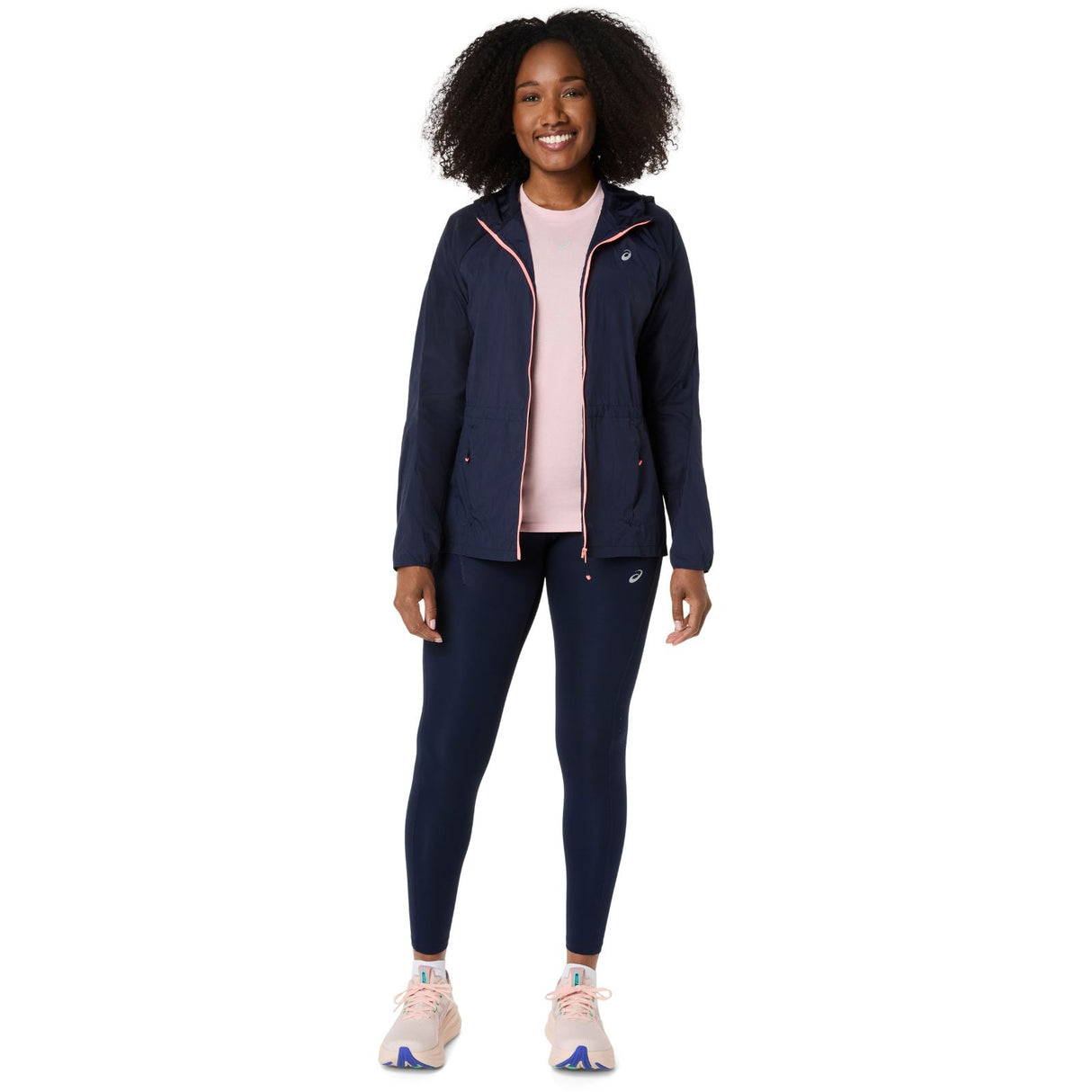 ASICS WMS ROAD HIGH WAIST TIGHT NAVY