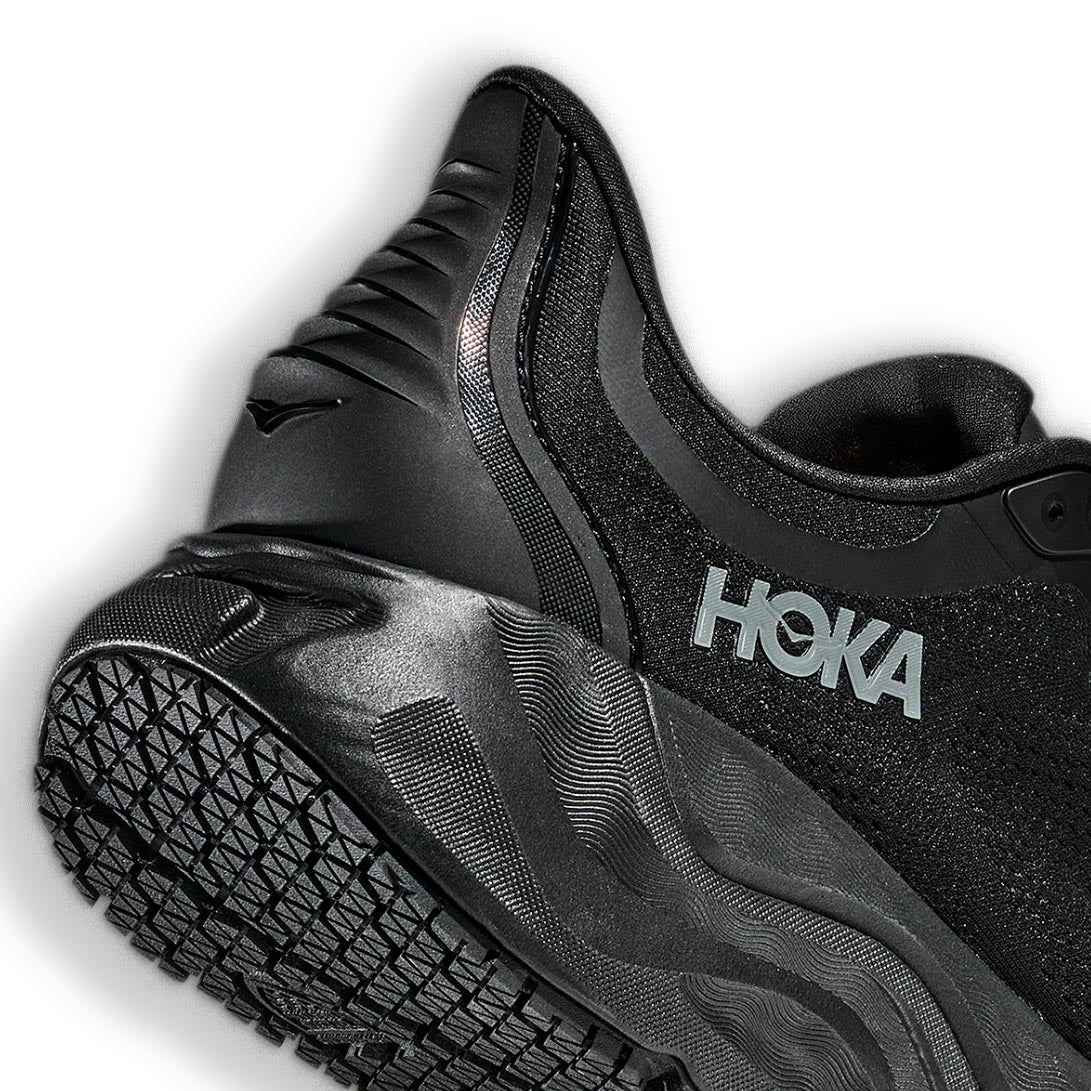 HOKA ARAHI SLIP RESISTANT MENS BLACK