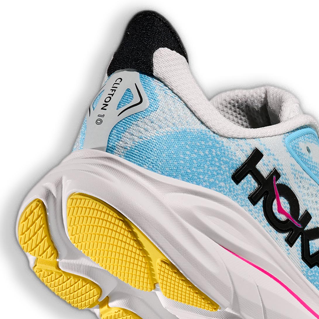 HOKA CLIFTON 10 BIG KIDS BLUE