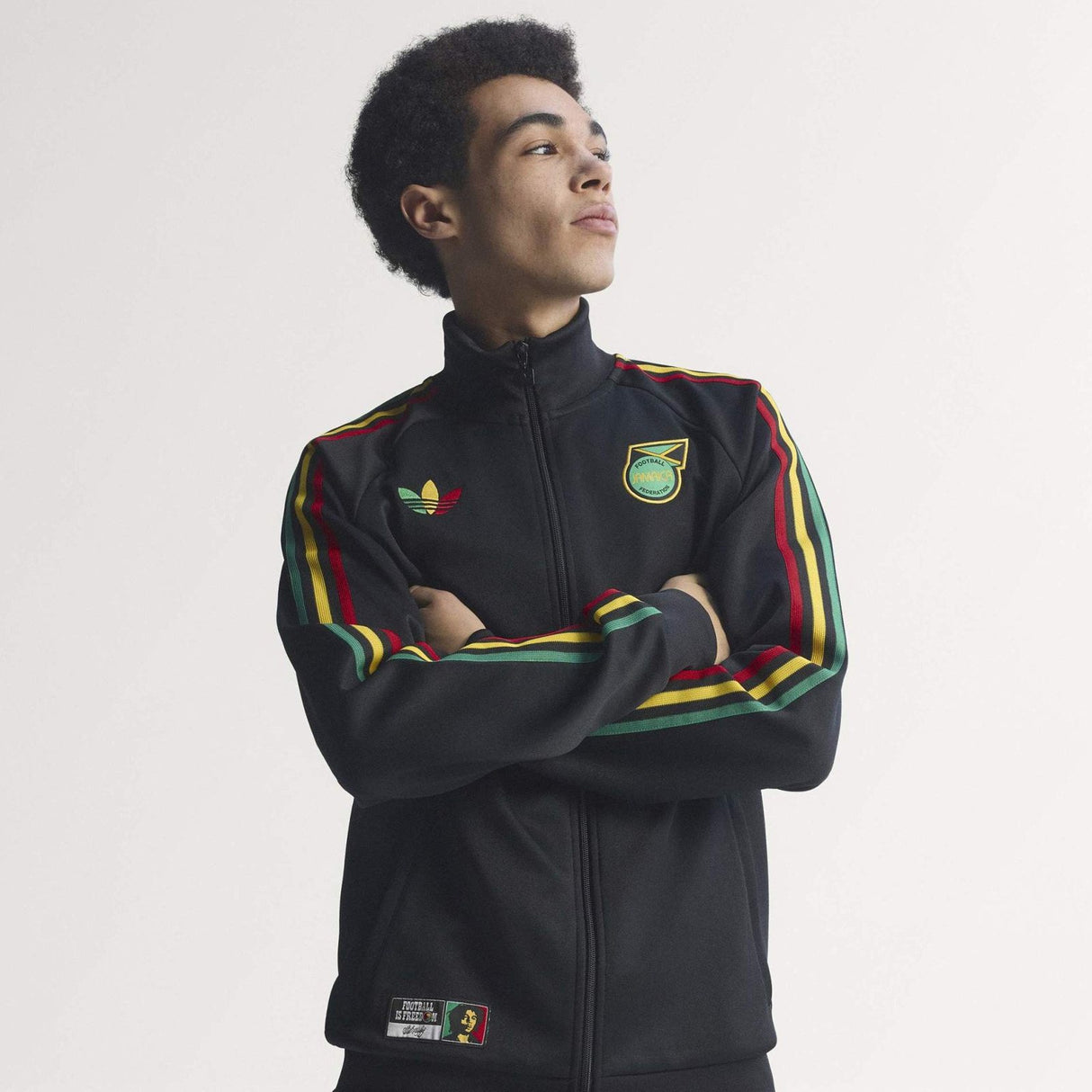 adidas Jamaica WC26 OG Track Top Black