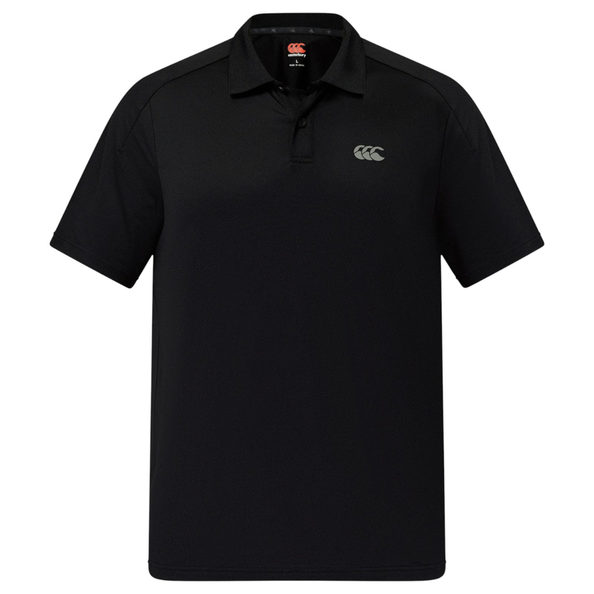 Canterbury Mens TEMPO POLO SHIRT Black