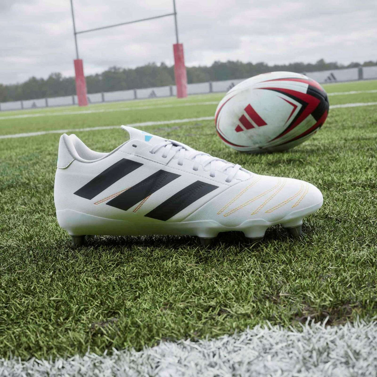 adidas Kakari Elite Soft Grnd Wh Blk Aqu