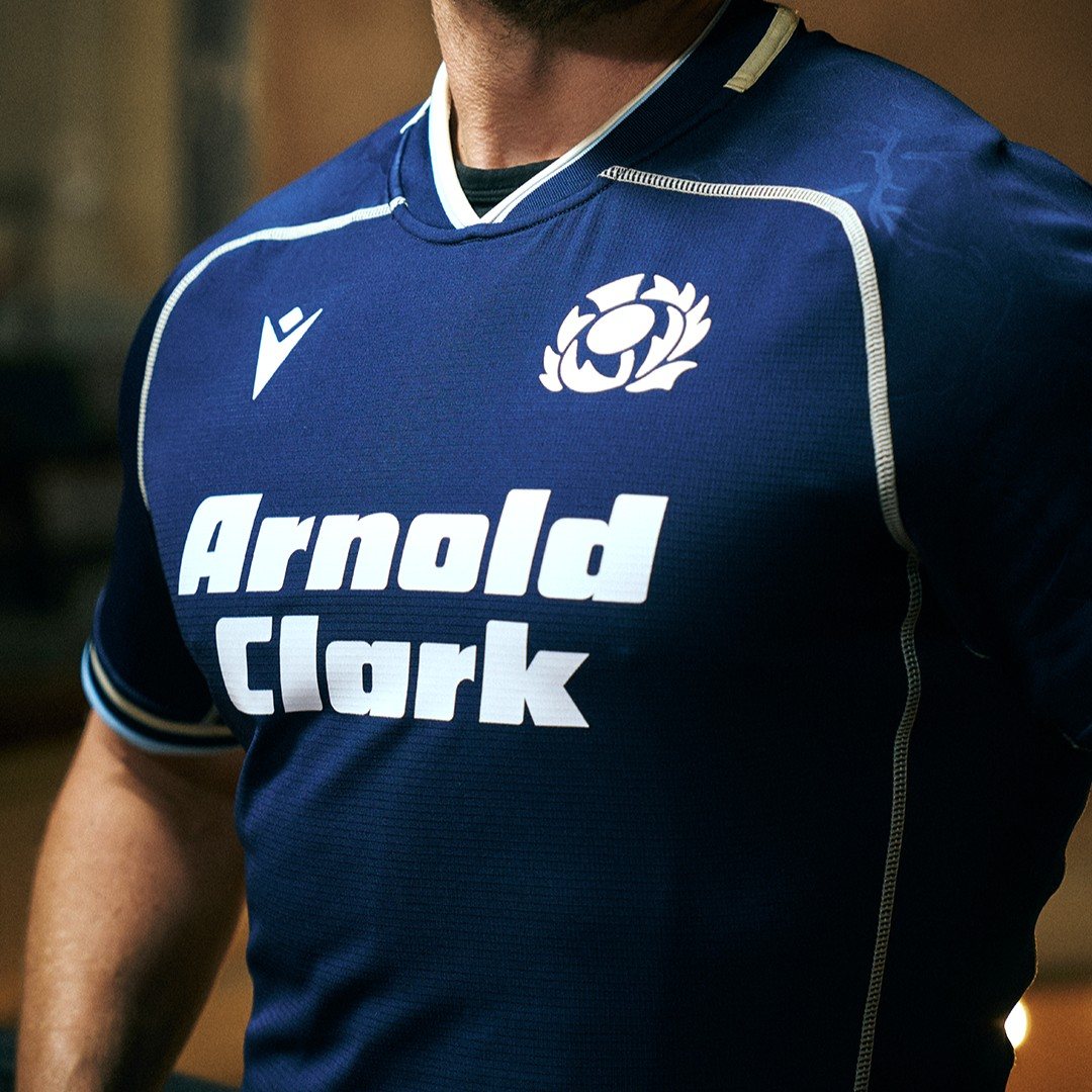 Macron Scotland Rugby 2026/27 Mens Home Replica Jersey
