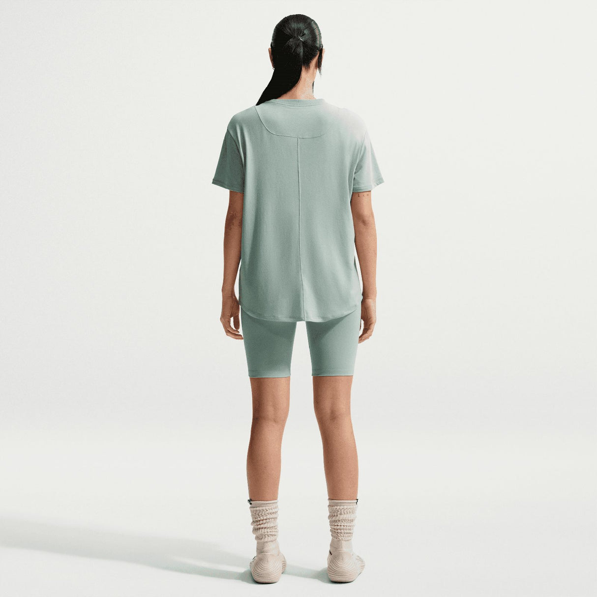 NIKE DF ONE HR 8IN SHRT WMS Green