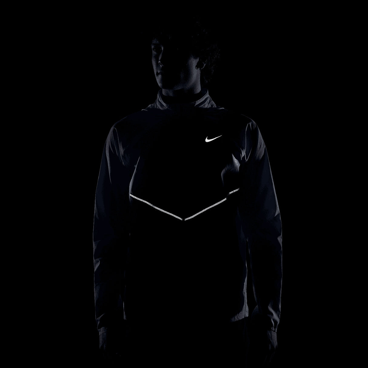 Nike Mens NK UV RPL MILER Jacket Blue
