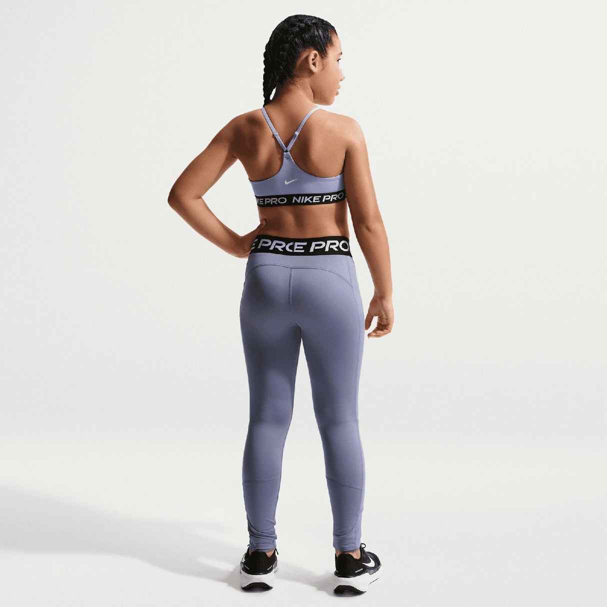 NIKE GIRLS NP INDY BRA Purple