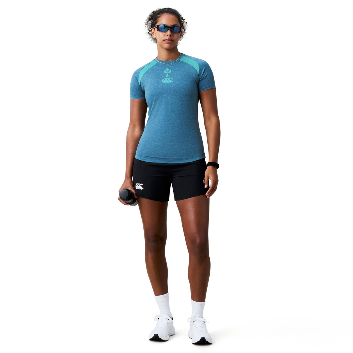 Canterbury IRFU Wmn Elite Trn Tee Blue