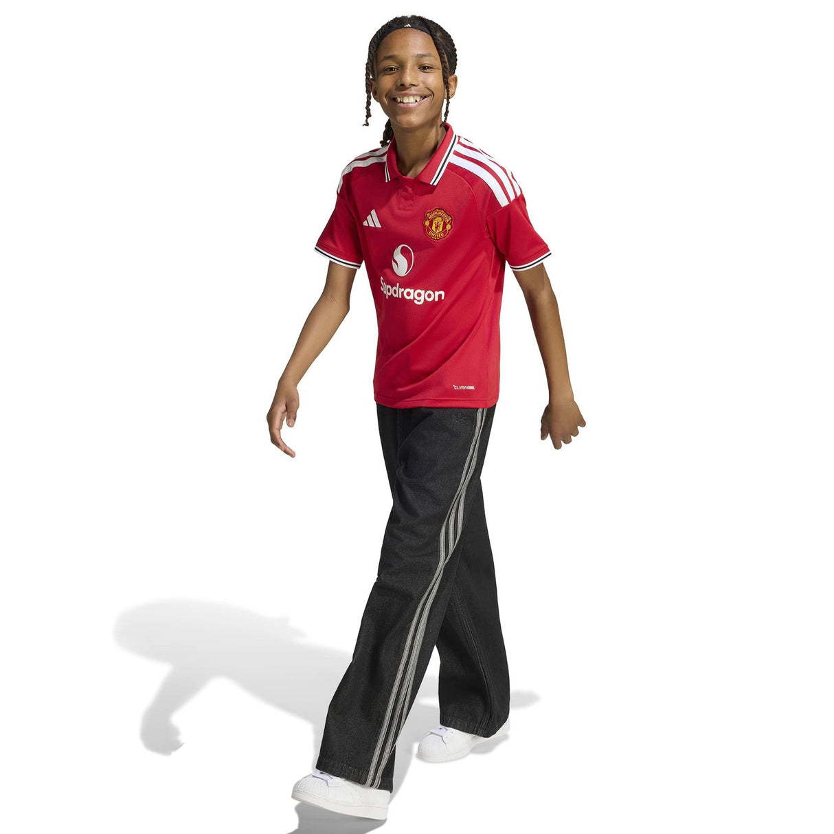 adidas Manchester United Football 2026/27 Kids Home Jersey