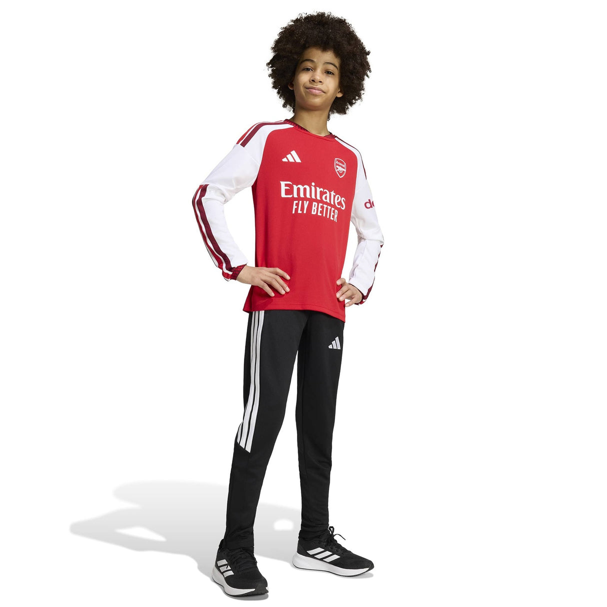 adidas AFC 26 Kids Home LS Jersey Red