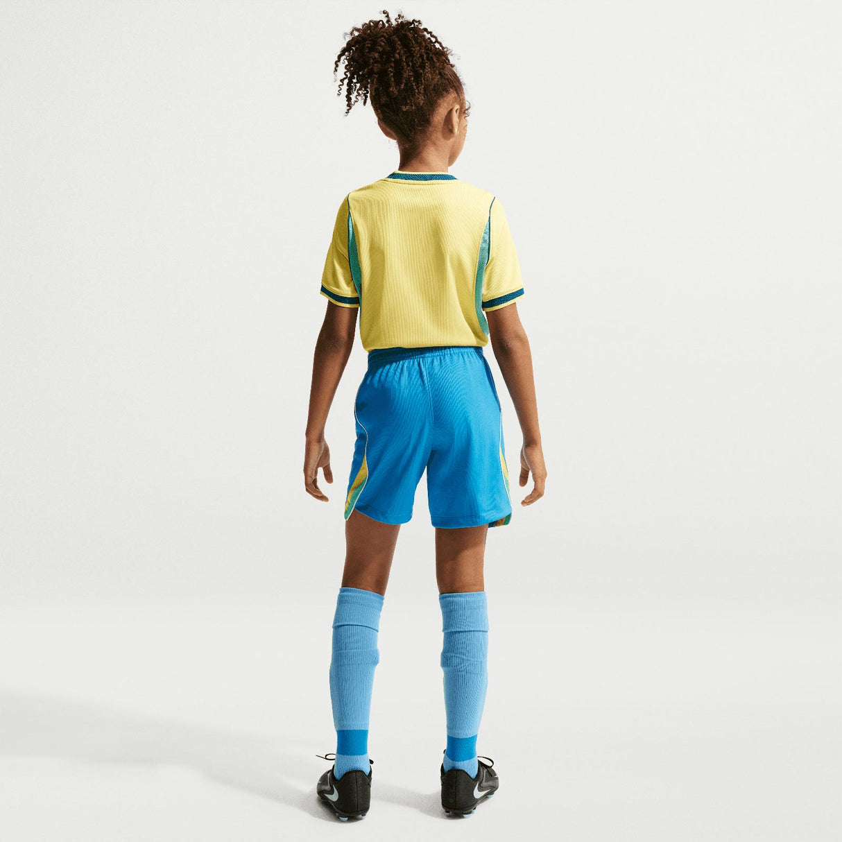 Nike Brazil WC26 Kids Home Shorts Blue