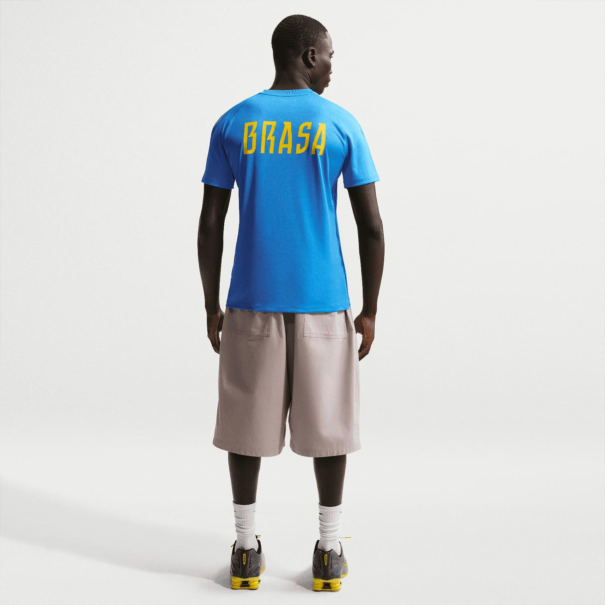 Nike Brazil WC26 Strike Drill Tee Blue