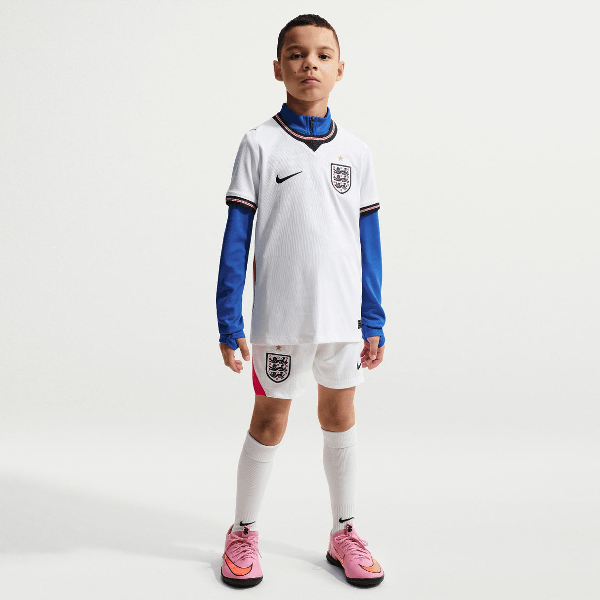Nike England WC26 Kids Home Jersey White