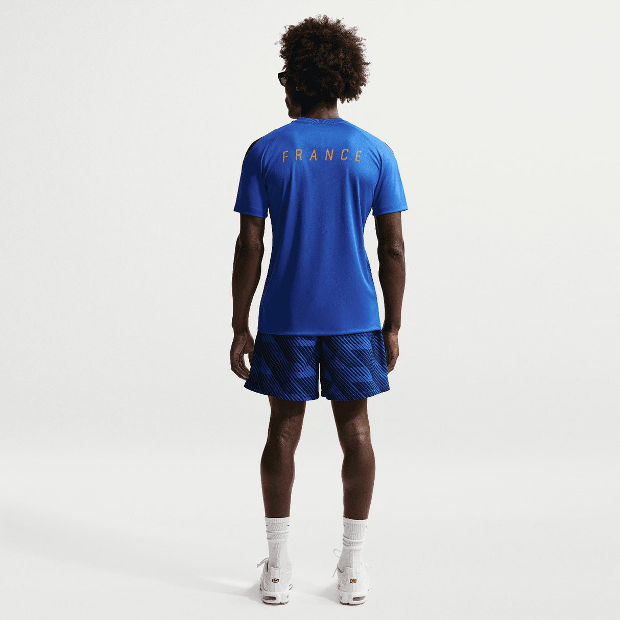 Nike France WC26 Strike Drill Tee Blue