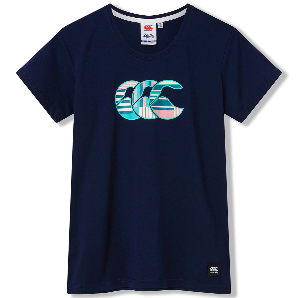 Canterbury Womens Uglies Logo Tee Navy
