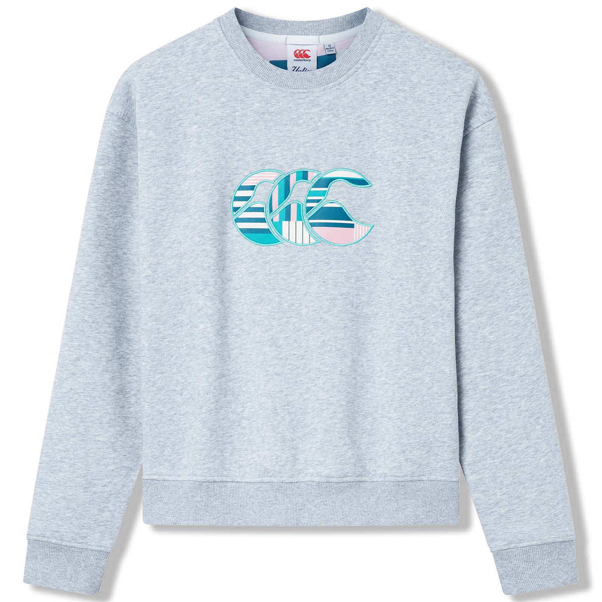 Canterbury Womens Uglies Logo Crew Grey