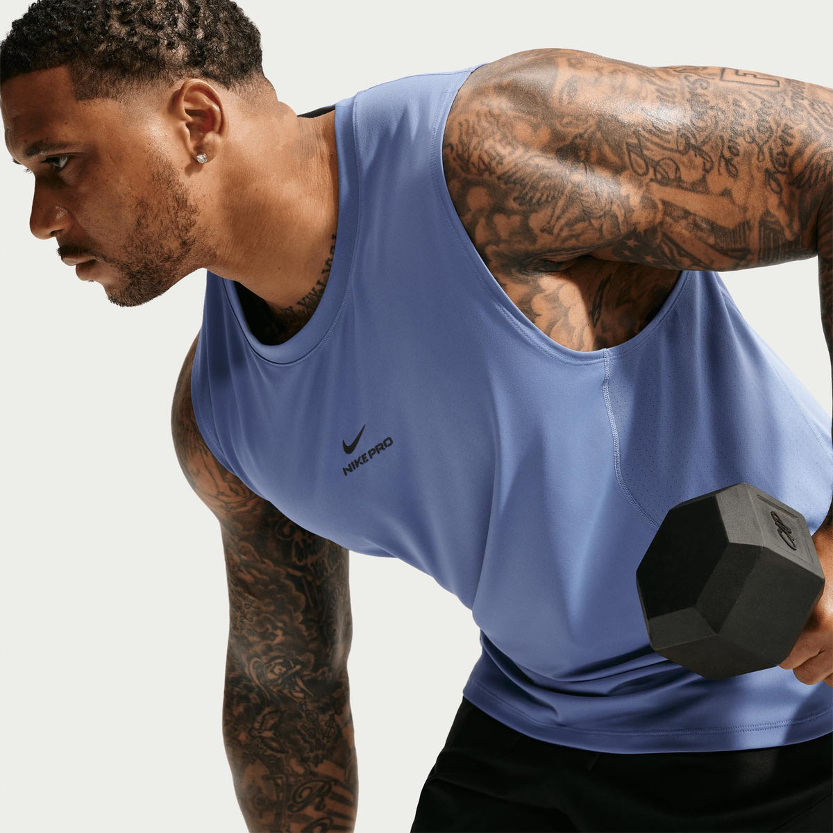 Nike Mens DF Tank Top Blue