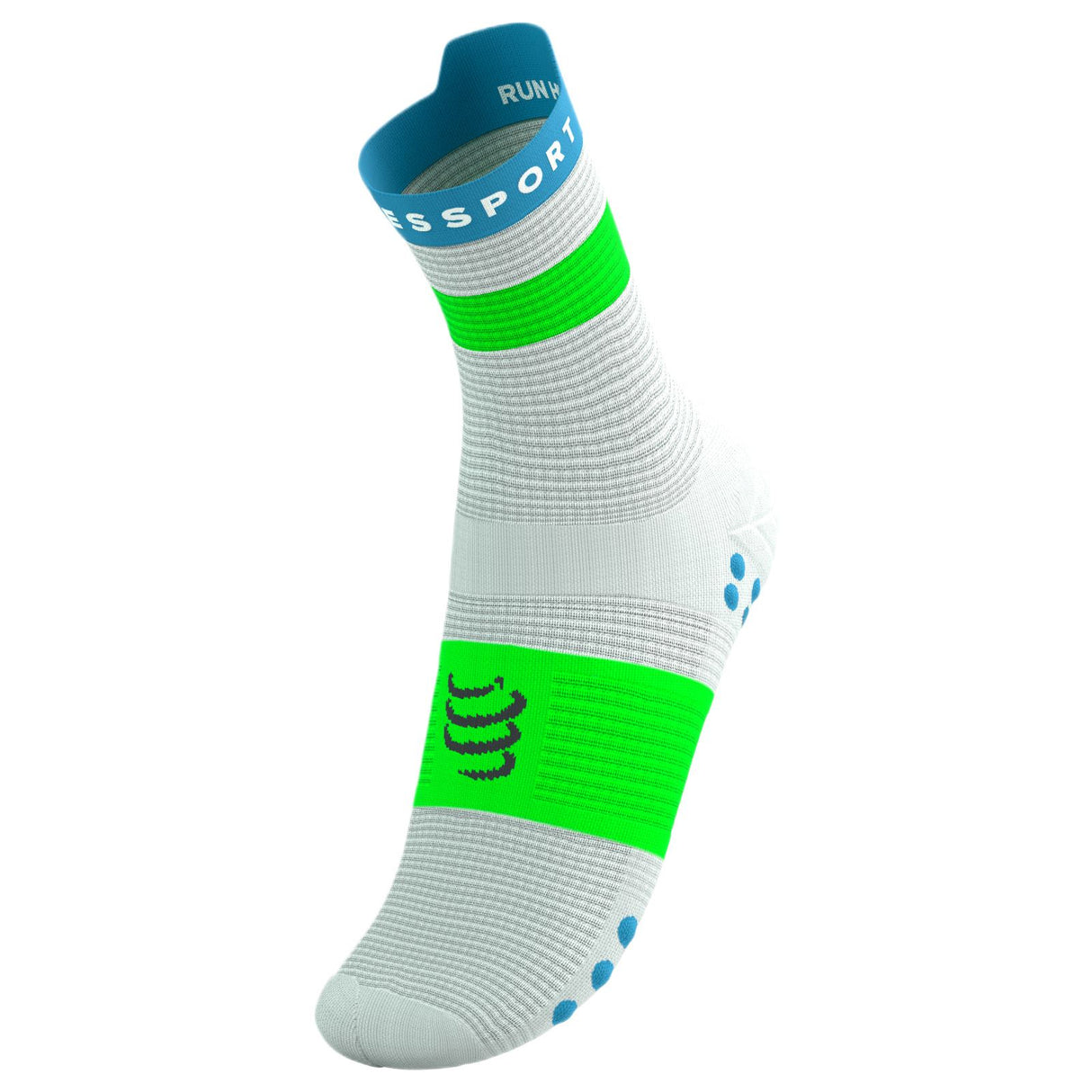 Compressport Pro Racing v4 HSock Blu/Grn