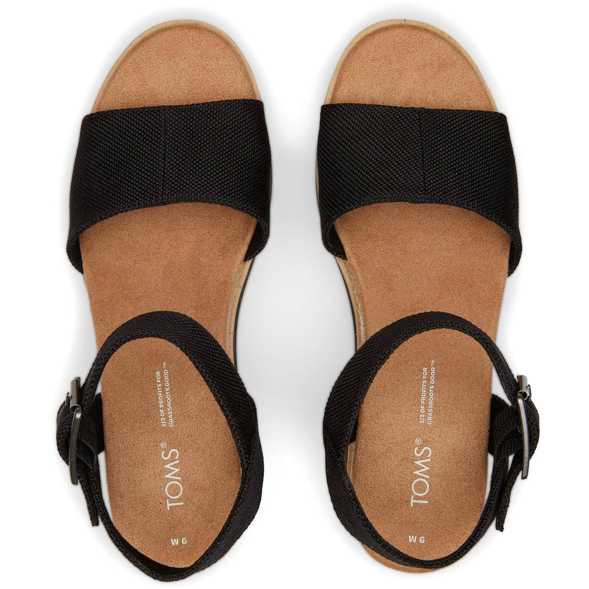 TOMS Womens Diana Sandal Black