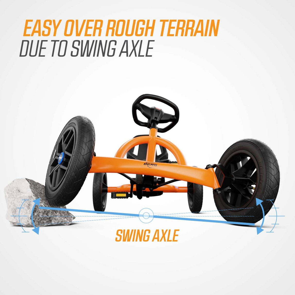 BERG Buddy B-Orange Go-Kart